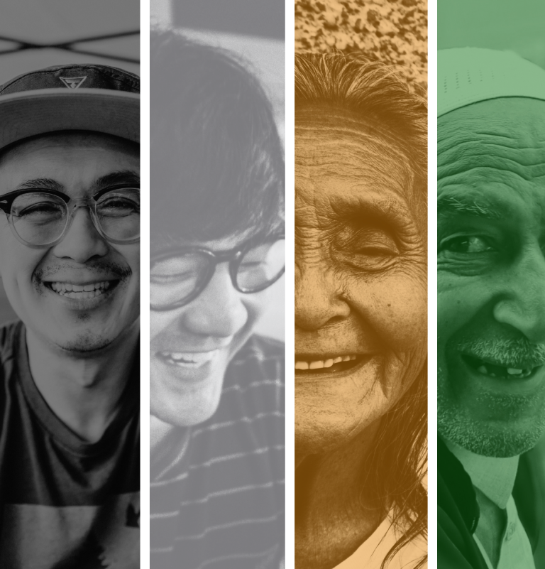 A green speech bubble shape has with three yellow, crumpled paper balls, on a background over overlapping yellow note pad pages